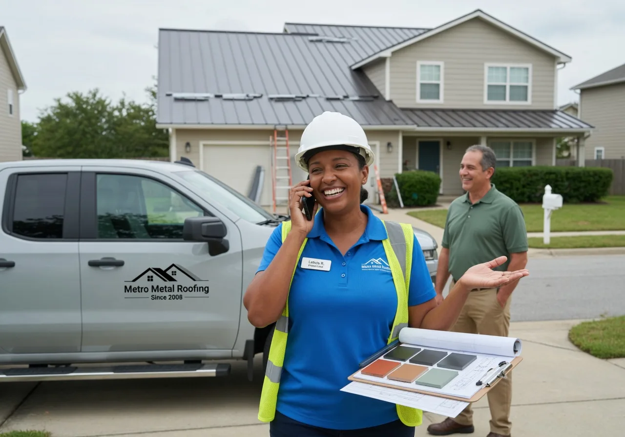 Storm Damage Metal Roof Repair in Hillsdale, PA